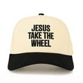 Jesus Take The Wheel Hat, Faith Trucker Hat, Christian Hat, Inspirational Quote Hat, Neutral Aesthetic Cap, Gift for Her
