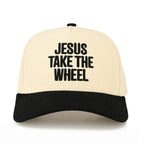 Jesus Take The Wheel Hat, Faith Trucker Hat, Christian Hat, Inspirational Quote Hat, Neutral Aesthetic Cap, Gift for Her