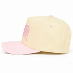 Hot Mom Trucker Hat – Pink & Cream